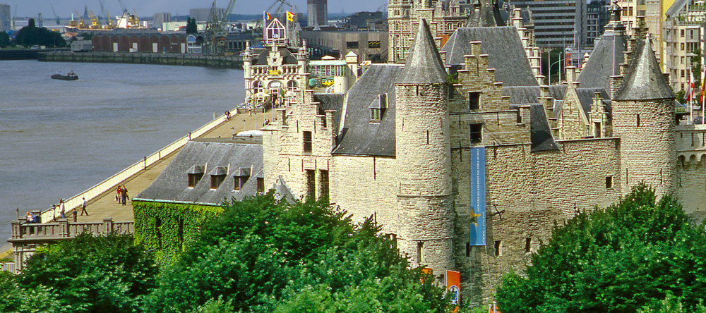 Het Steen is Antwerp's oldest building and used to be its oldest urban centre.